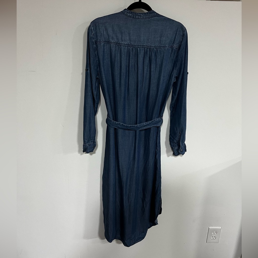*NEW* Cloth & Stone x Evereve Curved Hem Shirt Dress - Picture 11 of 15